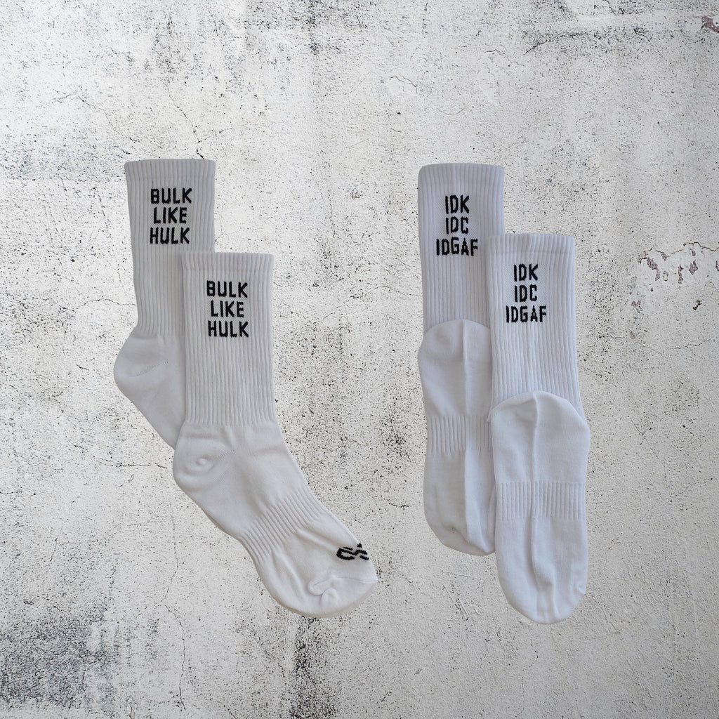 DOUBLE PACK BULK LIKE HULK + IDK IDC IDGAF